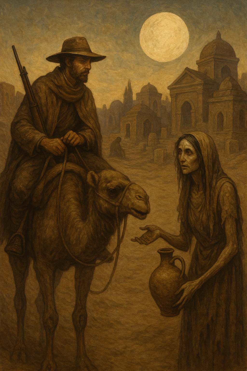 A Traveler in Desert Lands