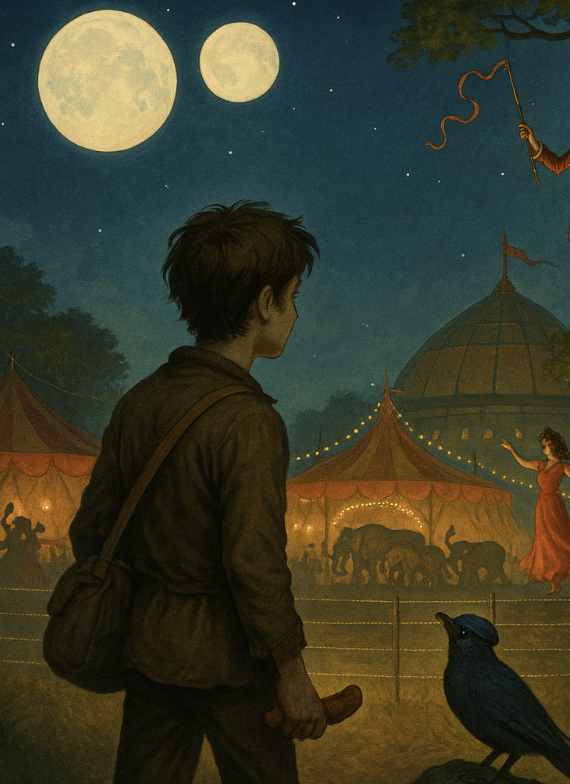 On a Vacant Face a Bruise